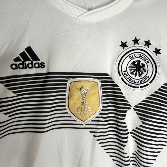Adidas Mens Germany National Team 2018 FIFA World Cup Winner Jersey 2XL White - Picture 3 of 4
